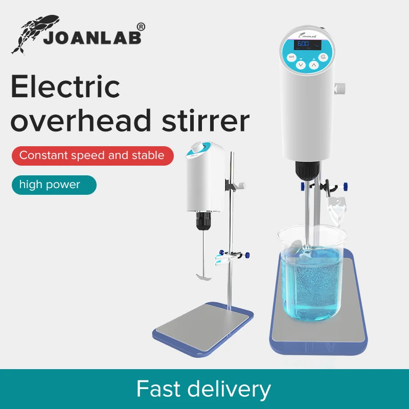 JOANLAB 110V To 220V Laboratory Stirrer Electric Stirrer Digital