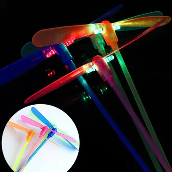 

NEW make light LED FireFly Amazing Arrow Helicopter,Slingshot Deluxe Model,Night Toy