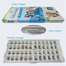 

Dental Kids teeth Crown Dental Lab teeth crown Anteriors Posterior Molar Stainless Steel deciduous teeth crown 48pcs