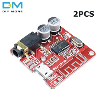 

2PCS MP3 Bluetooth Lossless Decoder Car Speaker Audio Amplifier Board Modified Bluetooth Module 4.1 Circuit Stereo Receiver 5V