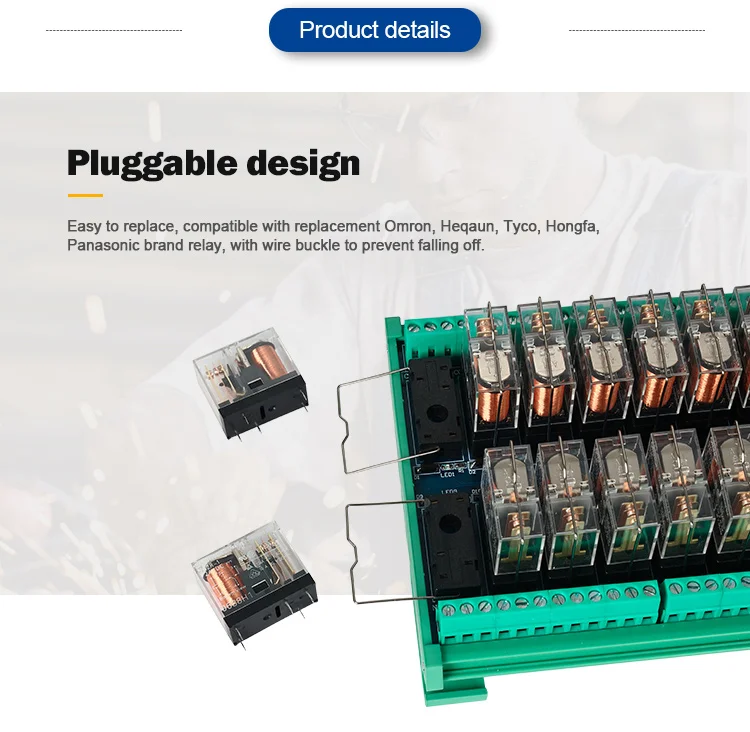 24-Channel RS485 Communication Relay Module for PLC Remote Control Description Image.This Product Can Be Found With The Tag Names Computer Office, Industrial Computer Accessories, Remote control module