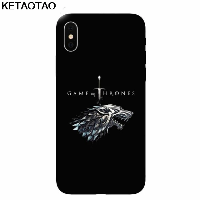 Чехол для телефона KETAOTAO Game Thrones Daenerys Dragon Jon Snow tyrion s для iphone 8 Plus X XS XR 11 Pro Чехол из мягкого ТПУ резины и силикона - Цвет: Оранжевый