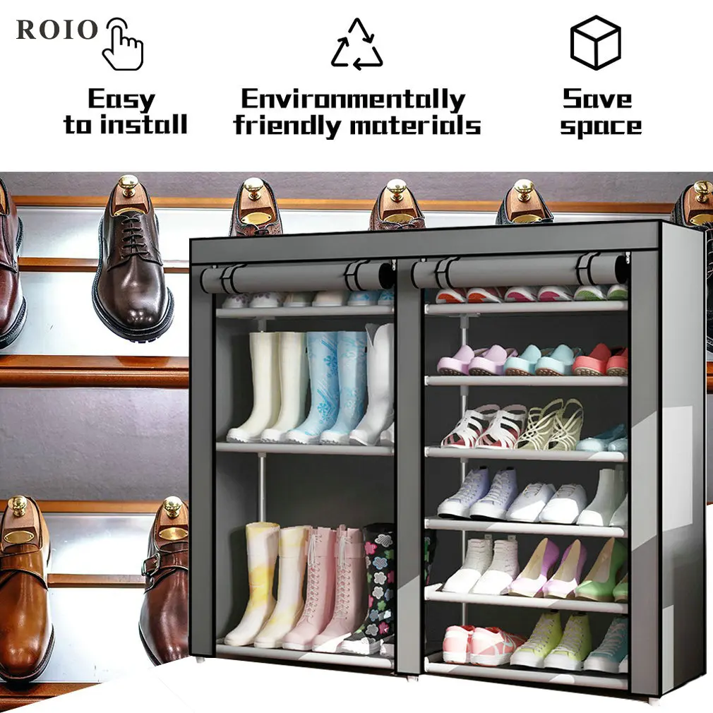 Zapatero sencillo multicapa de pie, estante económico para zapatos, muebles  de dormitorio para el hogar, armarios