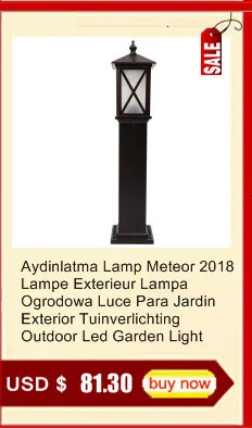 Лампа Ogrodowe светильник ing Lumiere Exterieur De Led наружный декоративный садовый светильник