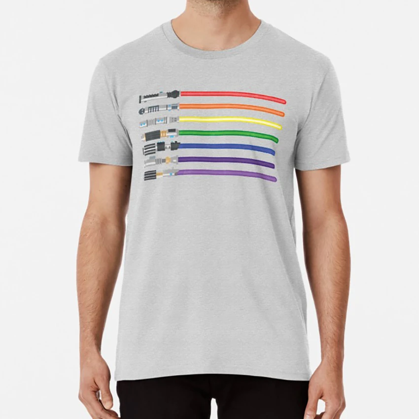 lightsaber pride shirt