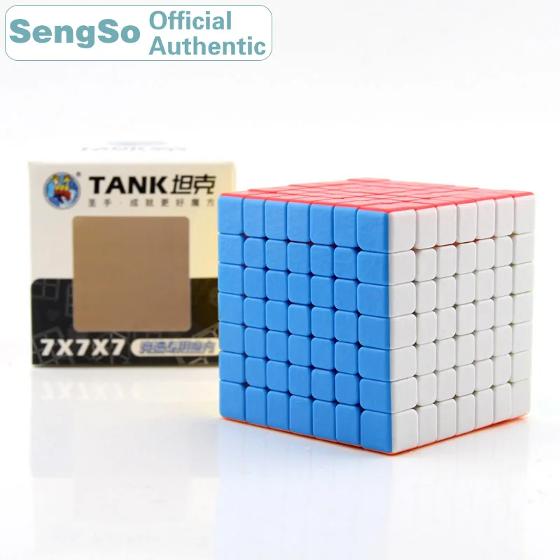 

ShengShou Tank 7x7x7 Magic Cube 7x7 Cubo Magico Professional Neo Speed Cube Puzzle Antistress Toys For Children