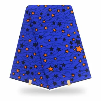 

2020 Latest 100% Cotton African Fabric Wax Nigeria Style Real Ghana Wax real African Wax Women dress