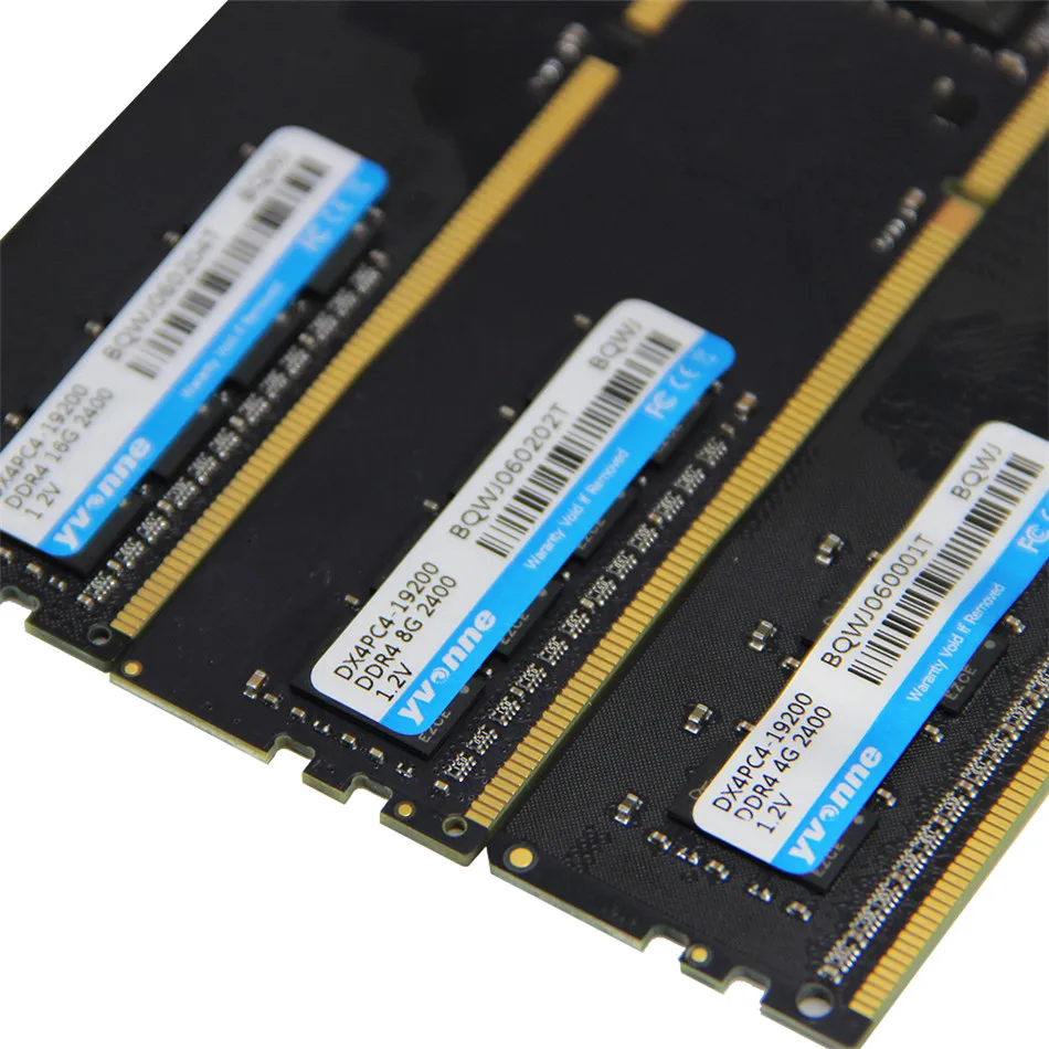 Yvonne DDR4 8G 2400 МГц ПК Память Ram DDR4 4 ГБ/8 ГБ/16 ГБ 2400 МГц/2666 МГц настольный компьютер памяти 288pin 1,2 в DIMM для Intel/AMD