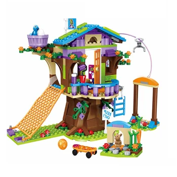 

Tree House Girls Building Toys Friends Hotel Heartlake Swimming Pool Toys for Children Girls