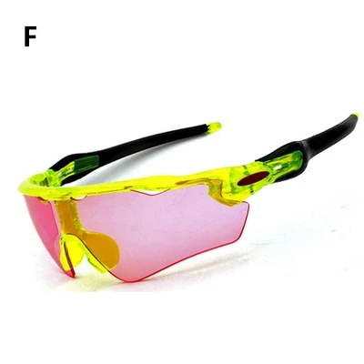 Велосипедные очки MTB Красочные мужские и женские спортивные очки UV400 спортивные велосипедные очки велосипед очки Gafas спортивный костюм с защитой от ветра Ciclismo - Цвет: F