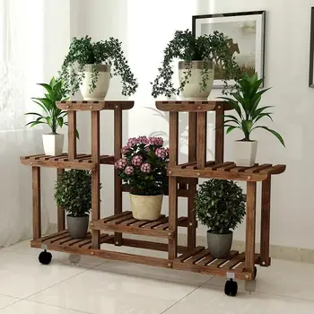 

Terraza Repisa Plantas Indoor Escalera Estanteria Para Macetas Plant Rack Stojak Na Kwiaty Balcony Shelf Dekoration Flower Stand