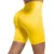 Slim Fit High Waist Yoga Shorts Hip Push Up Women Gym Plain Soft Nylon Fitness Running Shorts Tummy Control Workout Gym Shorts