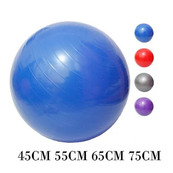 

15pcs Sports Yoga Balls Bola Pilates Fitness Gym Balance Fitball Exercise Pilates Workout Massage Ball 45cm 55cm 65cm 75cm