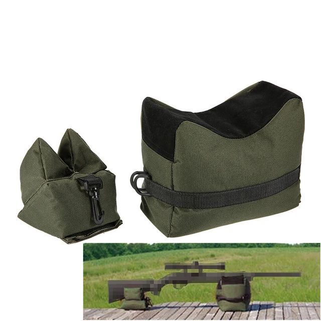 US $7.49 Tactical Rifle Gun Rest Outdoor Hunting Shooting Sandbag Bench Unfilled Rifle Gun Front Rear Bag Be