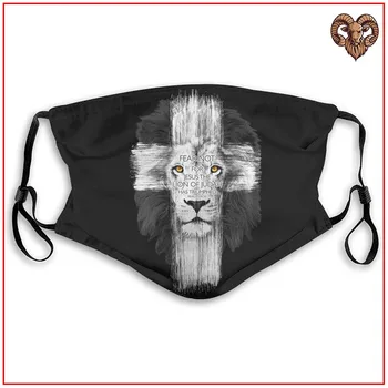 

2020 New Summer Mens 100% cotton male cross print JESUS Tee High Quality Boy black masks for germ protection flu PM2.5