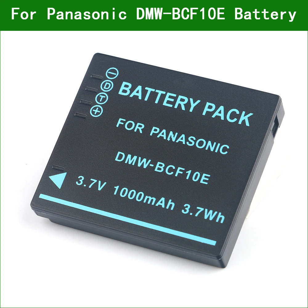 DMW-BCF10 CGA-S/106B S/106C S/106D Аккумулятор для цифровой камеры Panasonic DMC-FS33 FS42 FS62 FT1 FT2 FT3 FT4 FX40 FX48