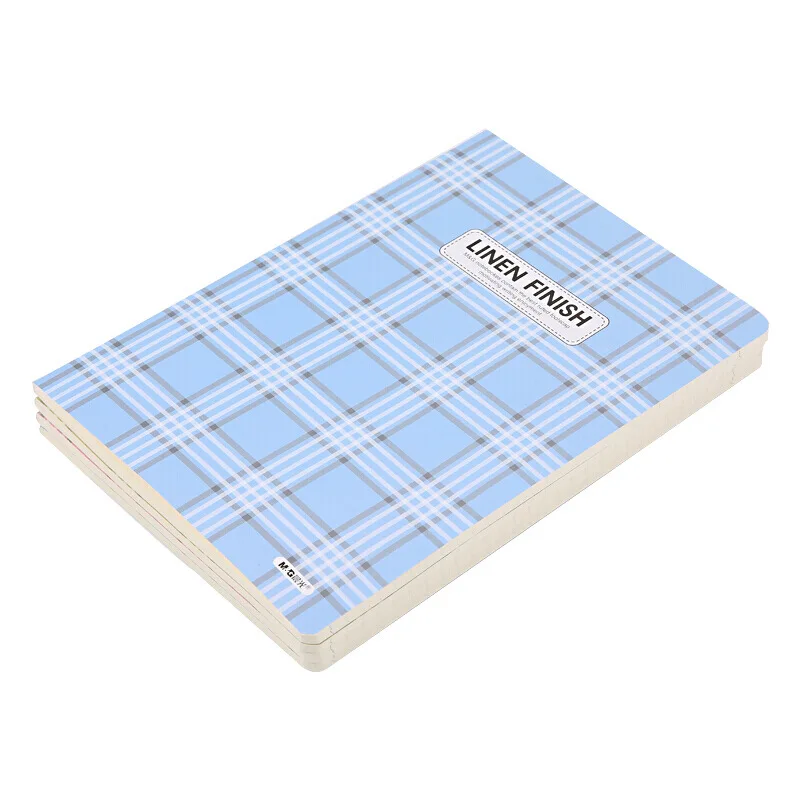 M&G Cloth notebook. Cloth 16K sewing book. Literature and art, soft paper, notebook diary 60 pages.(Random colors) APYFA056