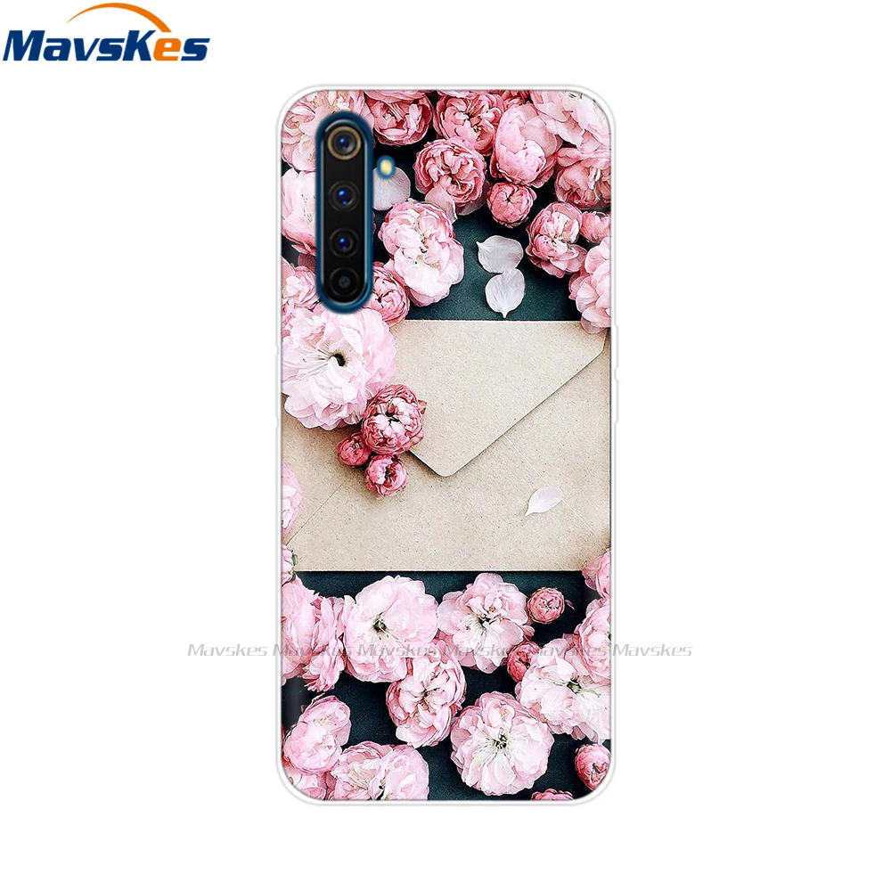 Чехол Realme 6 Pro для OPPO чехол телефона мягкий из ТПУ Realme6 силиконовый чехол|Бамперы| |
