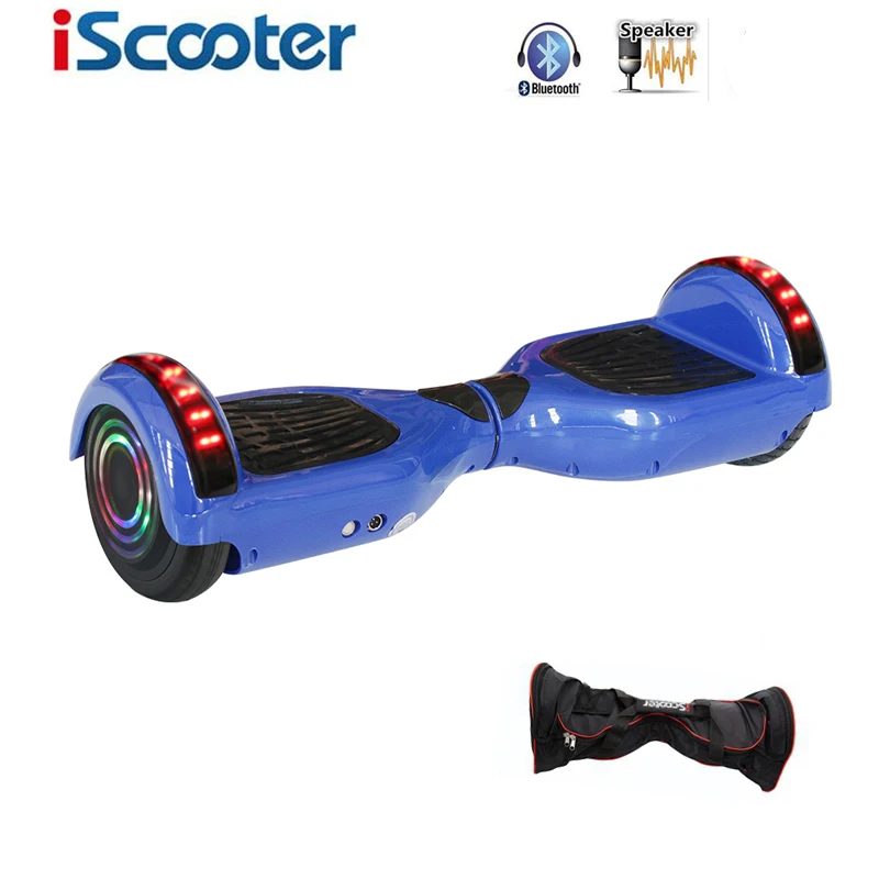 Blue with bluetooth 4 цвета Ховерборды самобалансирующийся Электрический Ховерборд Одноколесный велосипед за бортом гироскутер Oxboard скейтборд два колеса Ховерборд - Цвет: Blue with bluetooth
