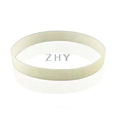 

255mm Cutting Machine Part Beige Nylon Teeth Belt 49cm Girth