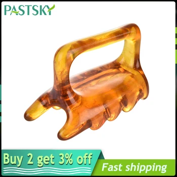 

Resin Scraping Body Massager Reflexology Therapy Trigeminal for Face Back Neck Pressure Point Massage Promote Blood Circulation