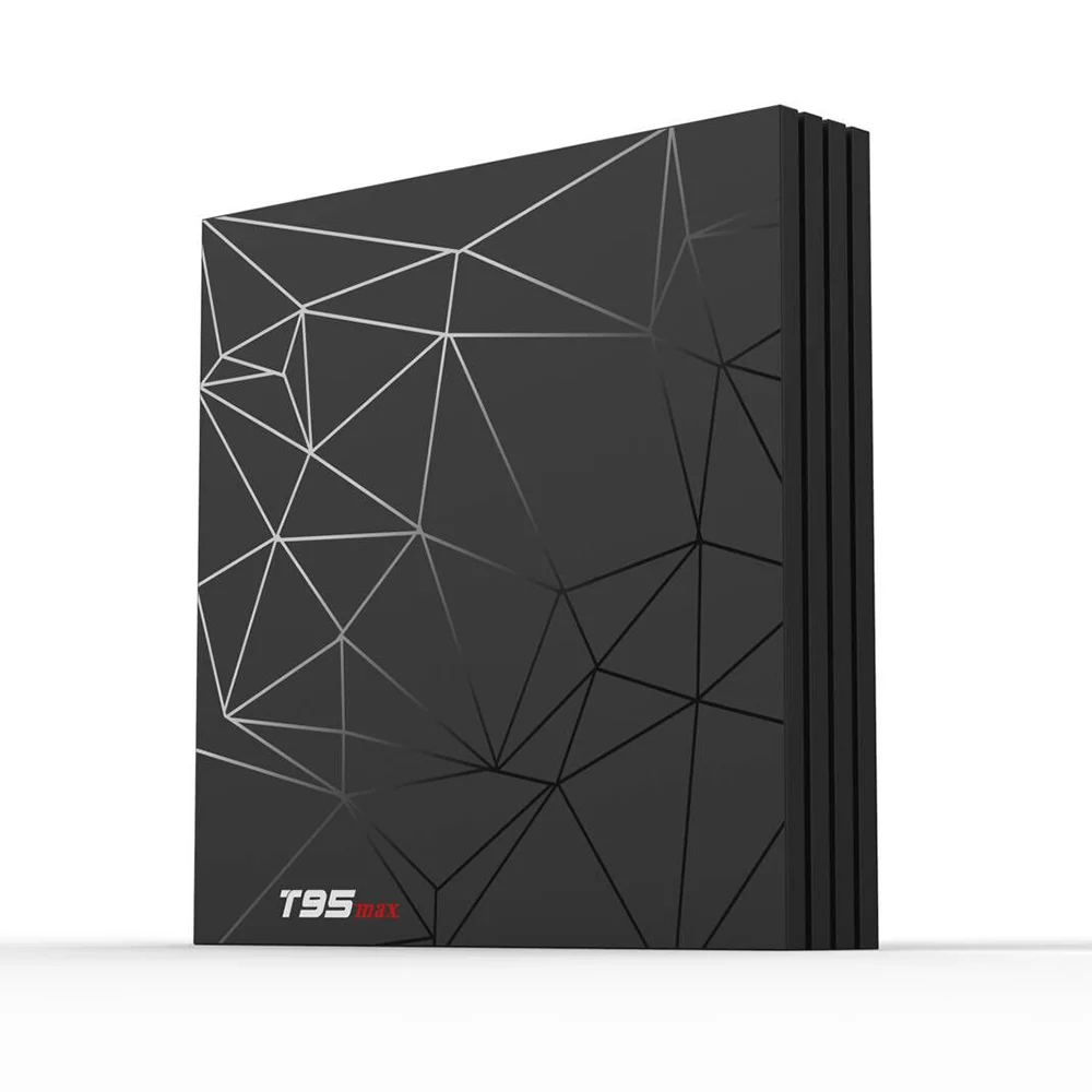  T95MAX Smart tv box Android 9.0 2.4G Wifi H6 Quad Core H.265 6K HD Netflix media player TV Receiver