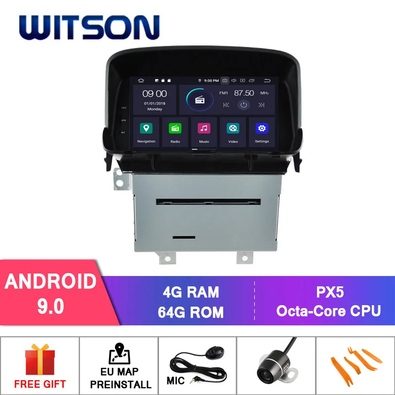 WITSON Android 9,0 Восьмиядерный PX5 автомобильный dvd-плеер для OPEL MOKKA 2013- для OPEL Buick Encore 2013- автомобильный gps-навигатор