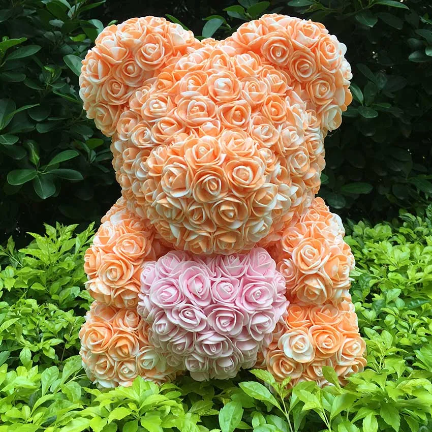 Розовой мишкой 40 см - Цвет: 40cm Opp Bag