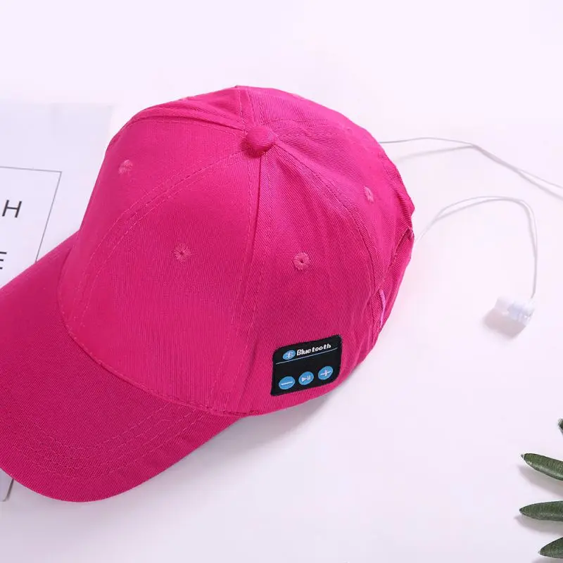 Беспроводные наушники Bluetooth наушники для Bluetooth музыкальная Кепка для мужчин/женщин Открытый Отдых громкой связи бейсбольная шляпа