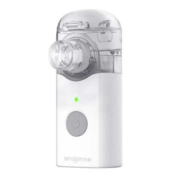 

Andon Handheld Nebulizer Dry Battery+USB Charging Portable Micro-Nebulizer Inhaler Respirator Child and Adult Cough Treatment Sp