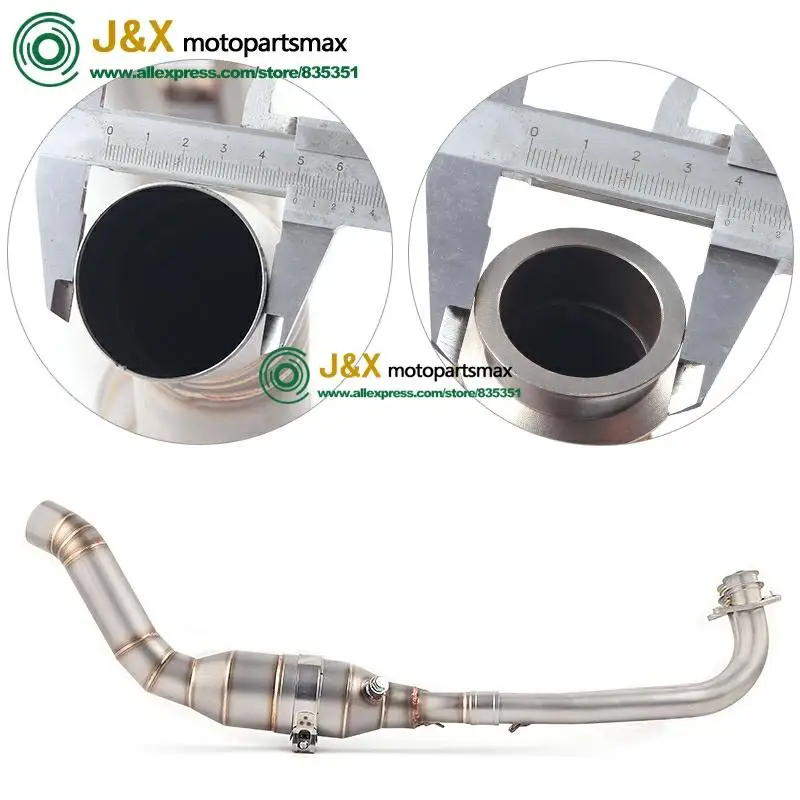 T-max Tmax 500 530 Tmax500 Tmax530 Motorcycle Full Exhaust System Middle Link Modified Middle Link Pipe