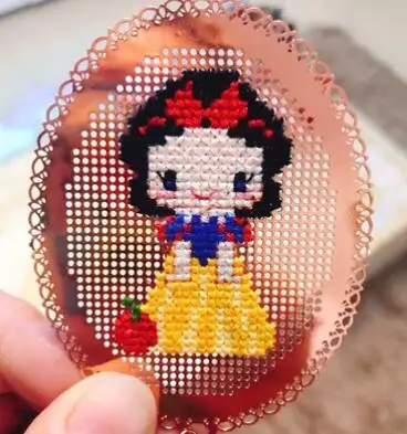 DIY ремесло Стич вышивки крестиком Закладка гнезда пластиковая ткань рукоделие Вышивка ремесла счетный крест-Набор для вышивки - Цвет: 792