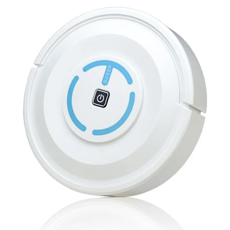 

Home Smart Ultra-Thin Small Vacuum Cleaners Sweeping Robot Automatic Home Cleaning Machine Robot Vacuum Cleaner Dry Battery Whit