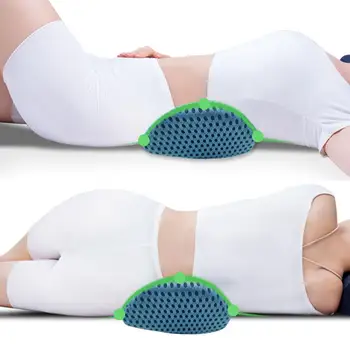 

Lumbar Support Pillow Multi-Functional Memory Cotton Waist Cushion Pad Pillow for Back Pain Relief Sleeping Knee Pillow