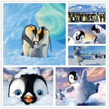 

Diamond Painting Animals Diamond Embroidery 5d Diy Square Penguins Diamond Mosaic Diamond Paint Daimond Painting