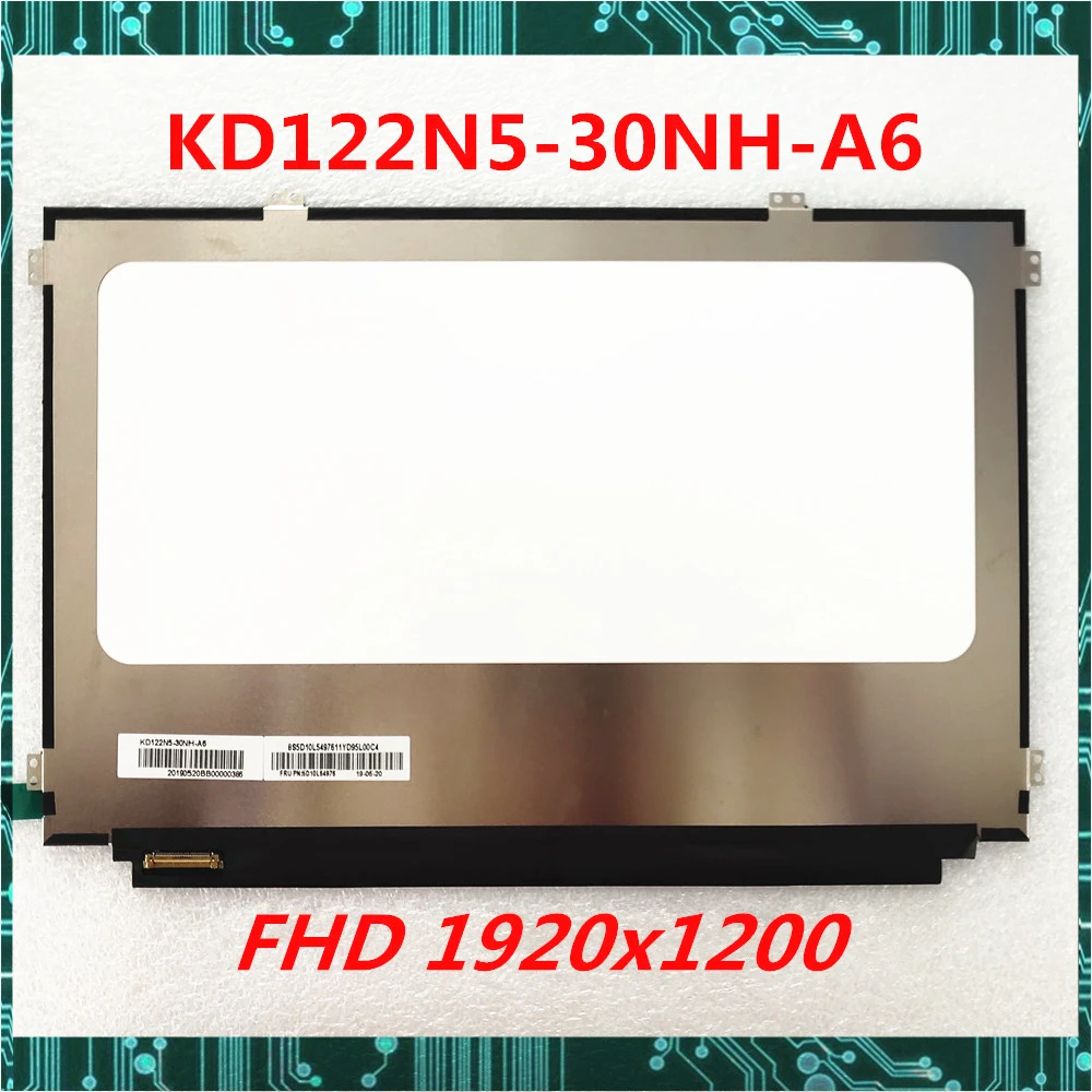 Новинка для ноутбука Lenovo XiaoXin Air 12 ЖК-дисплей экран KD122N5-30NH-A6 FHD 1920*1200 100%