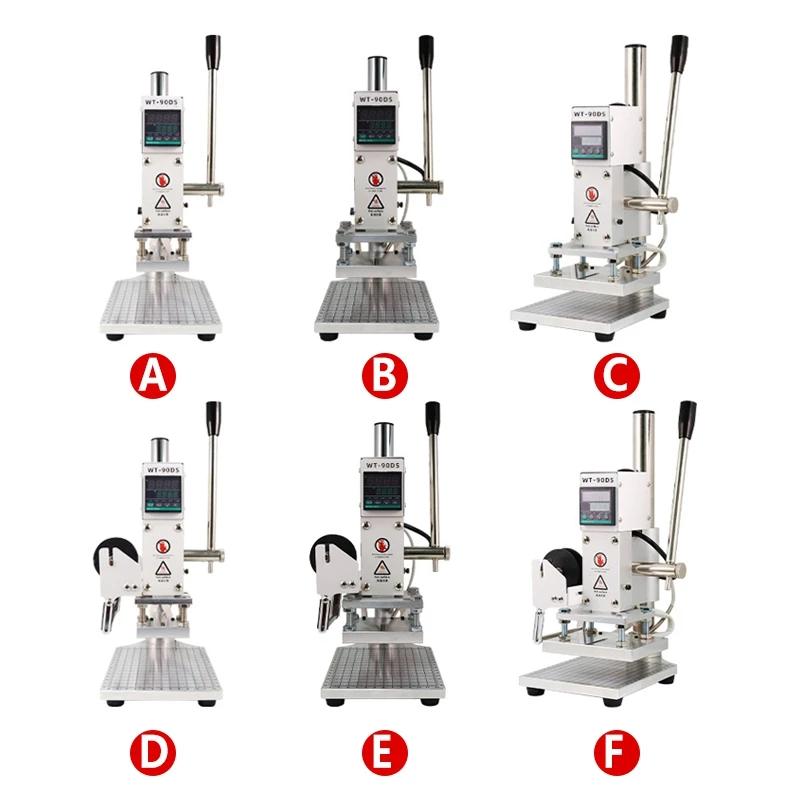 Новая тепловая пресс-машина ручная цифровая машина для горячего тиснения фольгой пвх карты кожи горячего тиснения фольги тиснения бронзовые тиснения