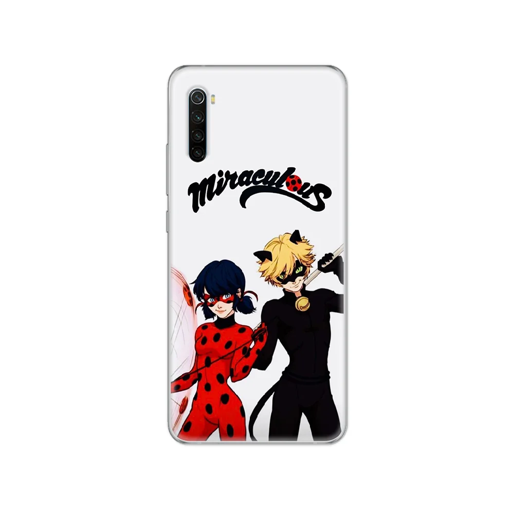 Чехол для телефона Seven Star Ladybug Girl чехол xiaomi Redmi 3S 4A 5A 6A 5 Plus 4X 7 8 8a CC9 K20 Pro K30 прозрачный