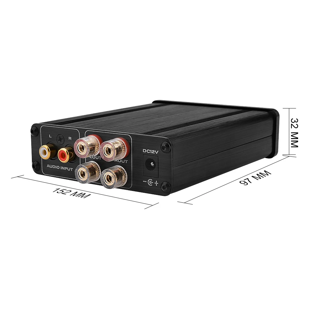 AIYIMA TDA7498L усилитель мощности 80W×2 стерео класса D Цифровой усилитель домашний аудио усилитель динамик домашний звуковой кинотеатр DIY