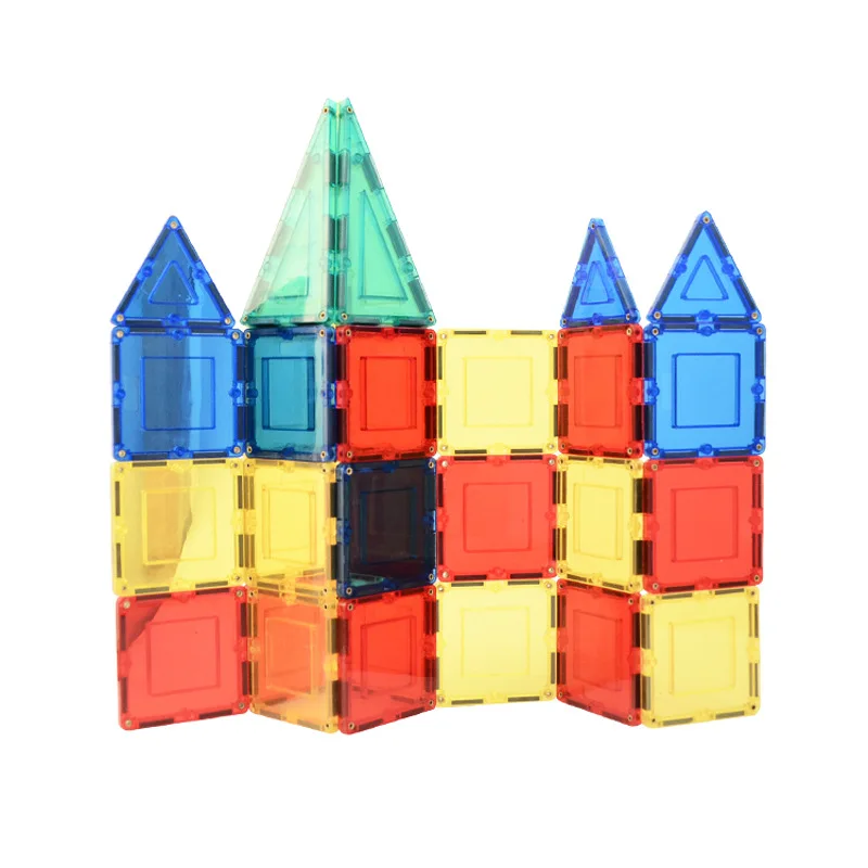

[Cross Border] Magnetic Building Blocks Manufacturers Magnetic Sheet Children Early Education Plastic Assembling Building Blocks
