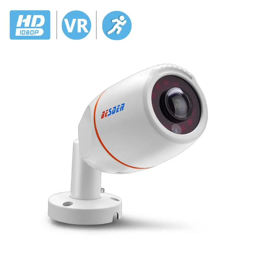 IP камера BESDER панорамная с функцией рыбий глаз 12 В/48 В 1080P|ip camera|cctv outdoor cameracamera panoramic |