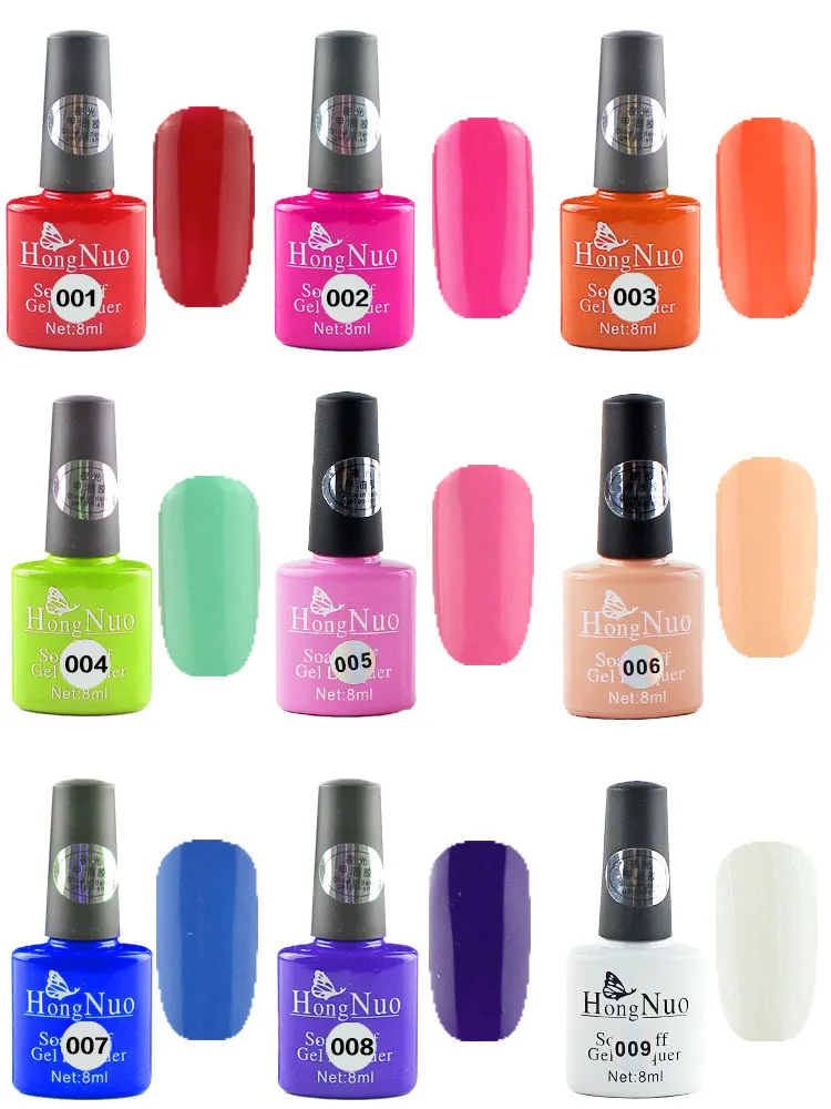 Модный Желейный светящийся УФ-гель для ногтей 9 цветов на выбор 8 мл ...