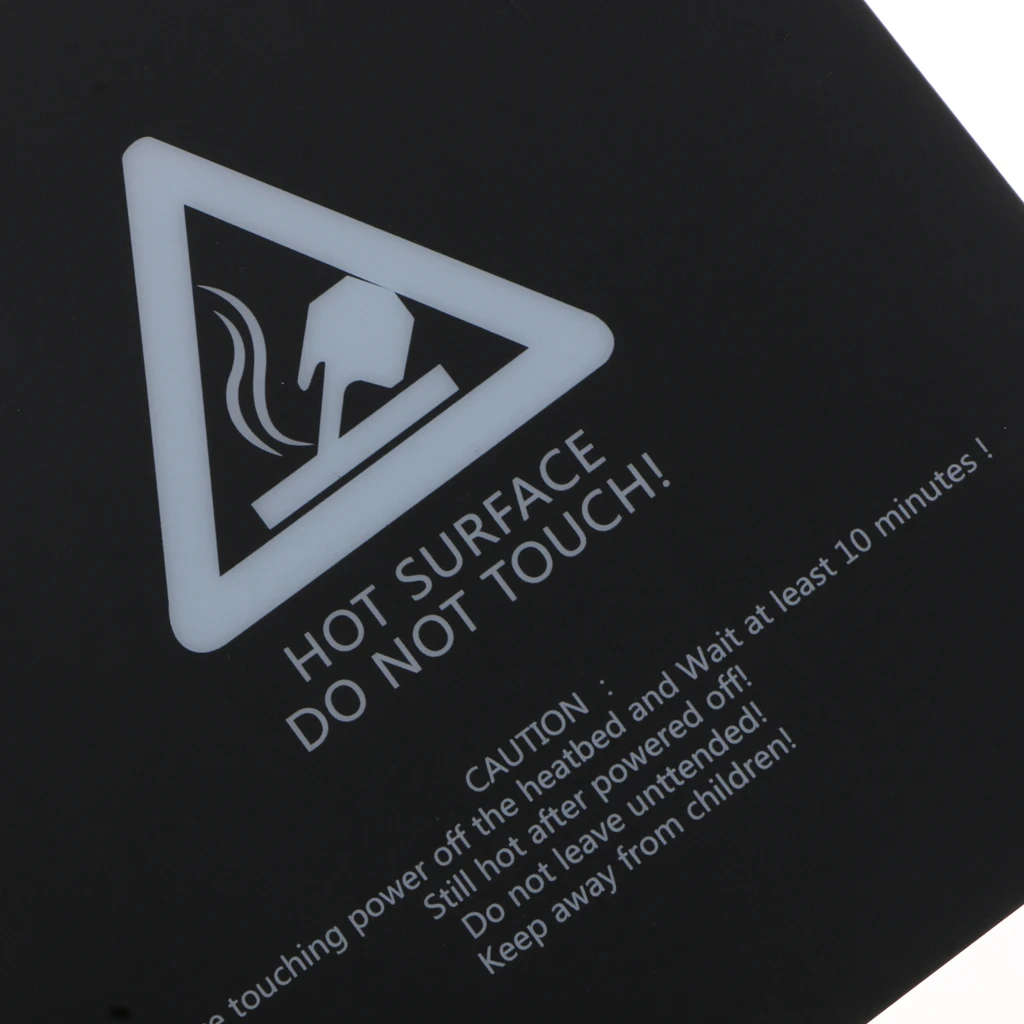 12V MK3 220mm Aluminum Heat Bed +Heatbed Sticker Sheet For Reprap 3D Printer