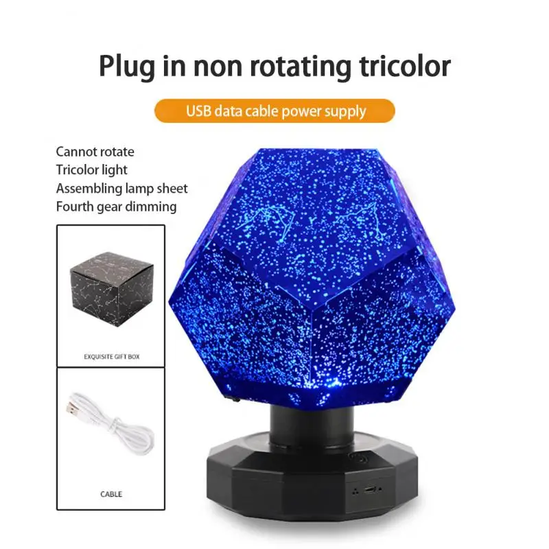 Galaxy projector lamp home planetarium led starry sky lights table Decoration 