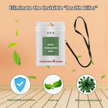 

Personal Antibacterial Card Portable Bacteriostatic Card Health Care Protective Supplies Bacteriostatic Card Protective Tools