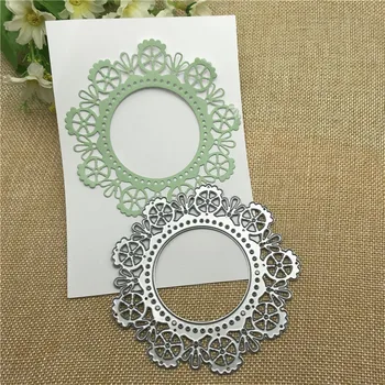 

Vintage lace Metal Cutting Dies Craft Stamps die Cut Embossing Card Make Stencil