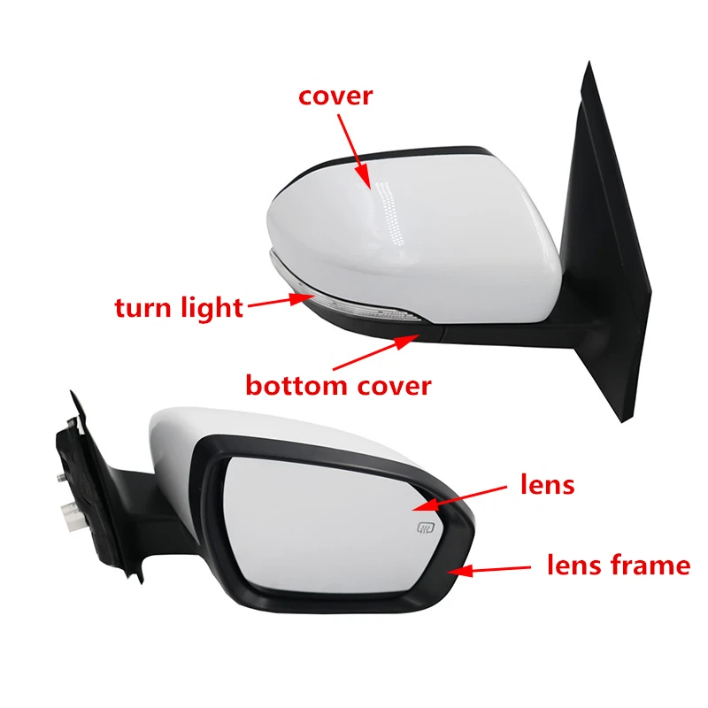 

Rear view mirror cover/Turn light/lamp for CHANGAN CS55/CS75 lens frame