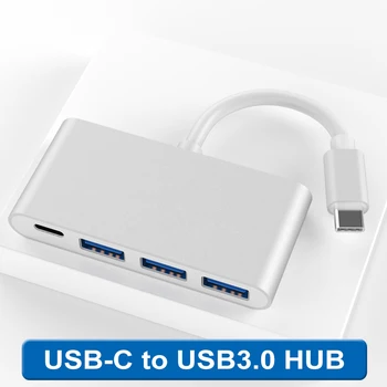 

USB- C Adapter with USB3.0 USB2.0 Type C Female Power Delivery Port usb hub ноутбук планшет флешка Планшеты أجهزة الكمبيوتر المح