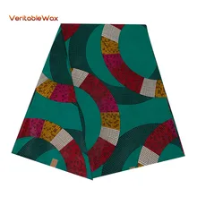 Африканская ткань с принтом ткань высокого качества хлопок ткань популярный стиль африканская ткань с воском 24FS1243