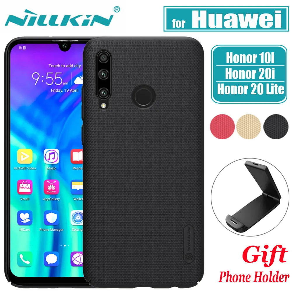 Чехол Nillkin для Huawei Honor 20i 10i 20 Lite матовый жесткий пластиковый чехол накладка